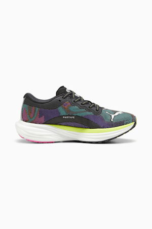 Deviate NITRO™ 2 Women's Running Shoes, PUMA Black-Lime Pow-Poison Pink, extralarge