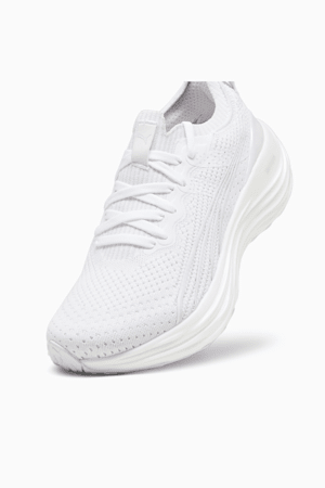 ForeverRun NITRO™ Knit Women's Running Shoes, PUMA White-Feather Gray, extralarge