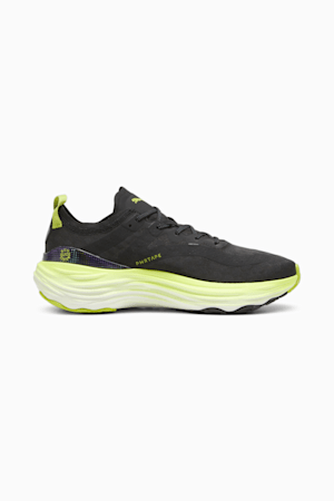 ForeverRun NITRO™ Men's Running Shoes, PUMA Black-Lime Pow-Mineral Gray, extralarge