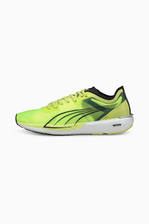 Liberate NITRO Women's Running Shoes, SOFT FLUO YELLOW-Puma Black, extralarge