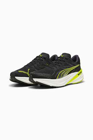 Magnify NITRO™ 2 Men's Running Shoes, PUMA Black-Lime Pow, extralarge