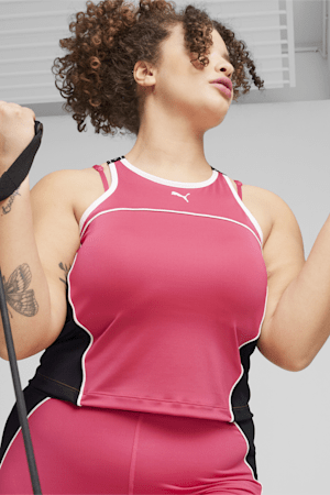 PUMA FIT Fitted Women's Tank, Garnet Rose, extralarge