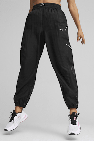 PUMA FIT "Move" Women's Knitted Training Pants, PUMA Black, extralarge