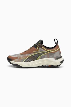 SEASONS Voyage NITRO™ 3 Men's Running Shoes, Brown Mushroom-PUMA Black, extralarge