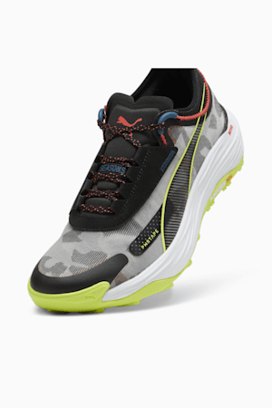 SEASONS Voyage NITRO™ 3 Men's Running Shoes, PUMA Black-Lime Pow-Active Red, extralarge