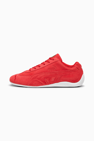 Scuderia Ferrari Speedcat Driving Shoes, Rosso Corsa-PUMA White, extralarge