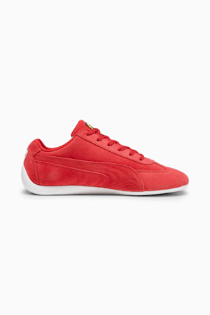 Scuderia Ferrari Speedcat Driving Shoes, Rosso Corsa-PUMA White, extralarge