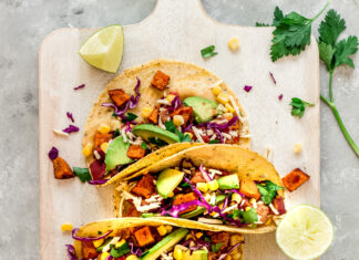 Roasted Sweet Potato Tacos